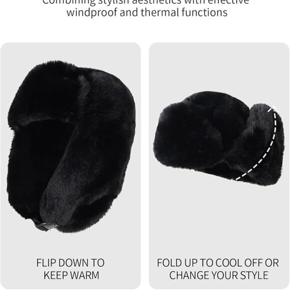 Winter Cozy Plush Fur Hat main image 8